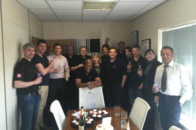 Celebrations at Pentesec as firm is named as four star partner to security industry giant.
