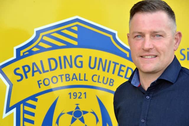 New Spalding United manager Dave Frecklington