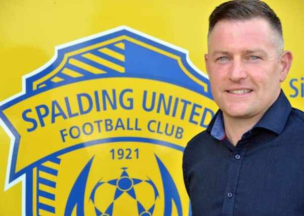 New Spalding United manager Dave Frecklington