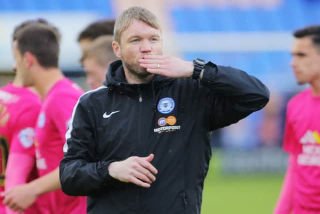 New Posh manager Grant McCann. Photo: Joe Dent/theposh.com.
