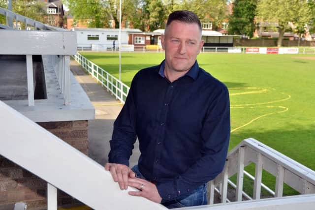 Dave Frecklington back at the Sir Halley Stewart Field