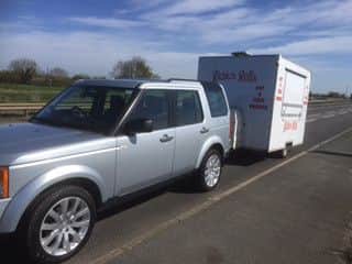 Police seized this vehicle