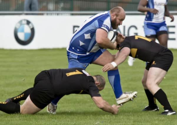 Nico Steenkamp in action for Peterborough Lions