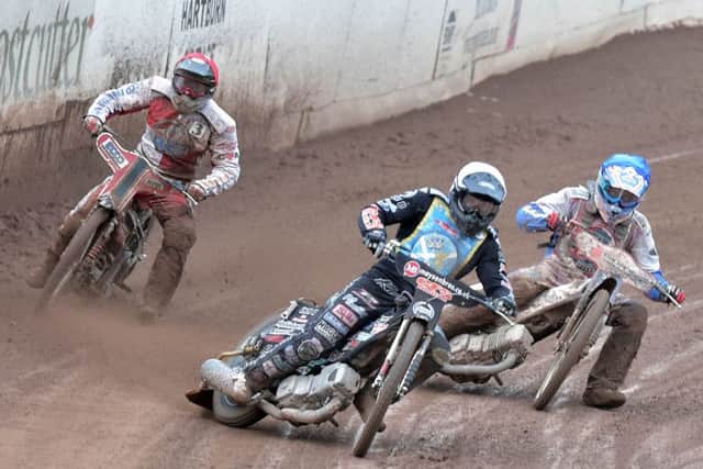 Craig Cook in action.