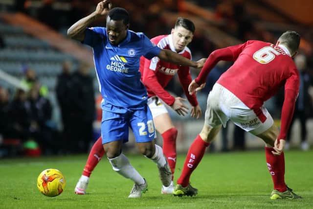 Souleymane Coulibaly has held transfer talks with Kilmarnock. Photo: Joe Dent/theposh.com.