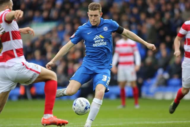 Posh want Callum Elder to come back. Photo: Joe Dent/theposh.com.