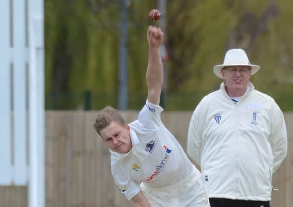 David Sayer plays for Cambs at Northumberland.