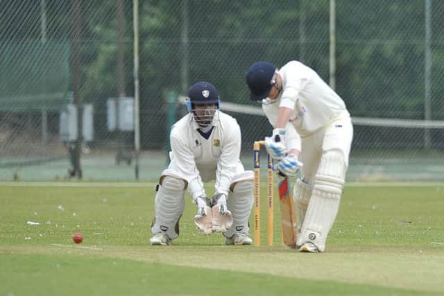 Tim Young scored 34 for Cambs in Northumberland.