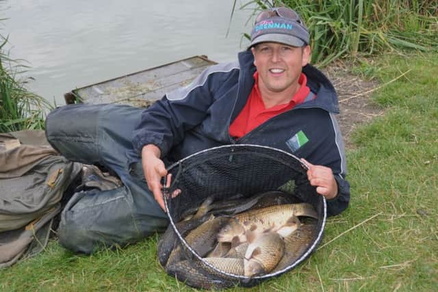 Rookery Waters winner Martyn Freeman.