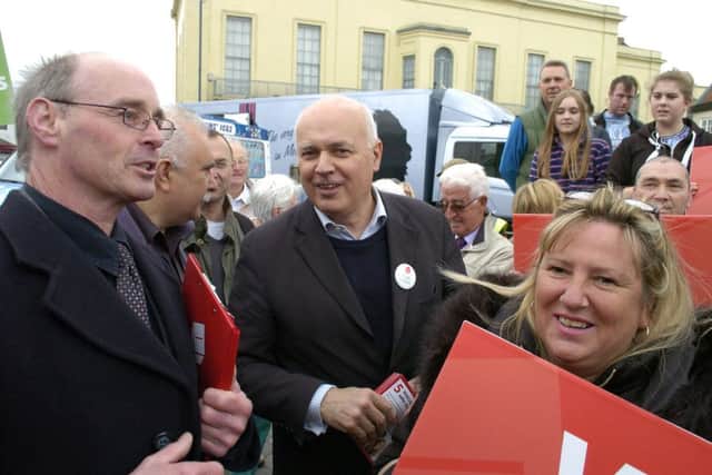 Iain Duncan Smith on the Vote Leave Battlebus