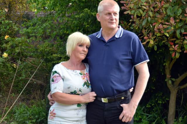 Stuart Brown has found happiness with Julie Richardson and the couple will marry at the end of August.