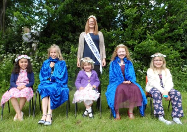 This year's Werrington Carnival queen, princess and flower girls EMN-160526-145934001