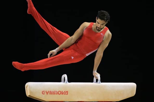Louis Smith helped Team GB win the silver.