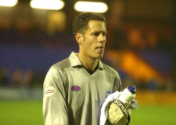 Mark Tyler was outstanding at Wembley for Posh in May, 2000.