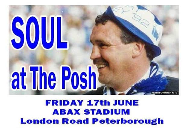 Soul night in aid of the Chris Turner Statue Fund.