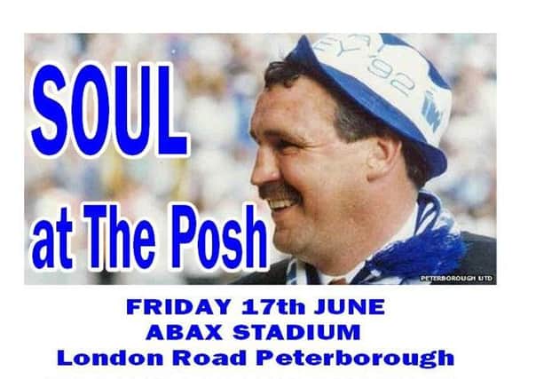 Soul night in aid of the Chris Turner Statue Fund.