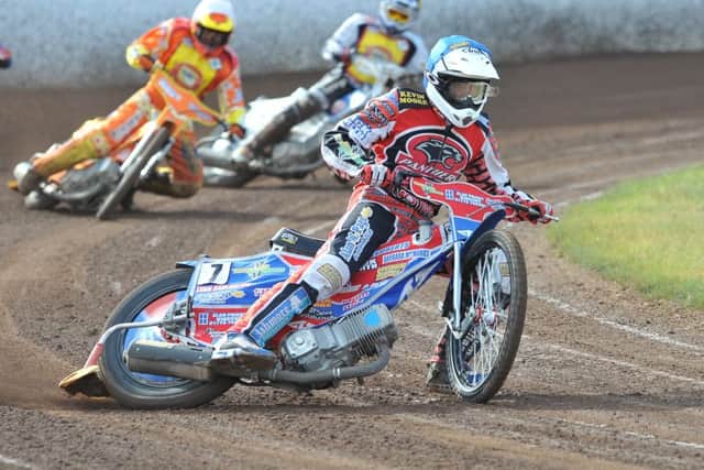 Simon Lambert rode well.