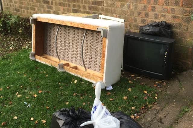 The fly tipping