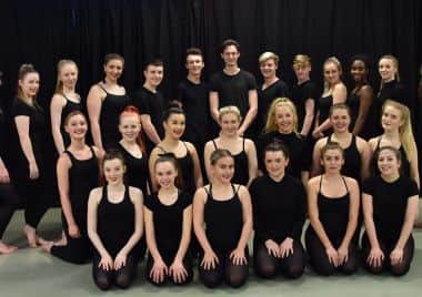 PRC dance students