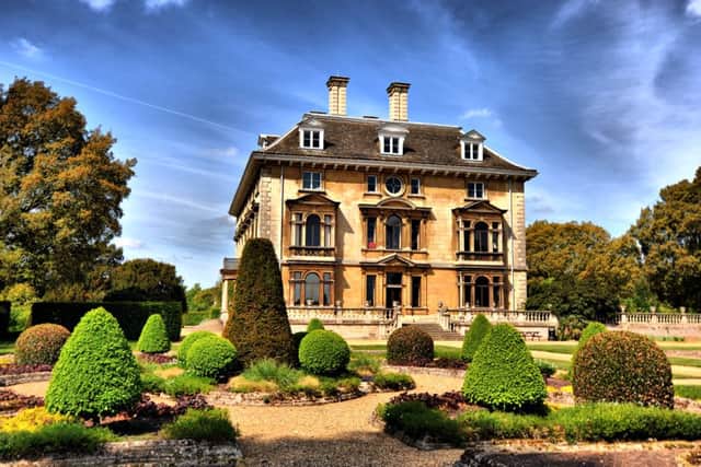 A little seen view of thorpe hall pictured from the gardens on the east side of the building
et page 2