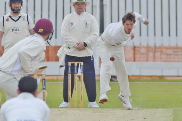 Joe Dawborn bagged five wickets for Peterborough Town at Rushton.