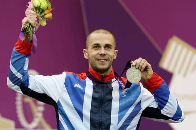 Matt Skelhon with his silver medal from London 2012.