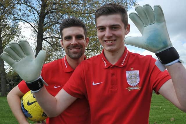 Ryan Kay (right) pictured with his brother Richard.