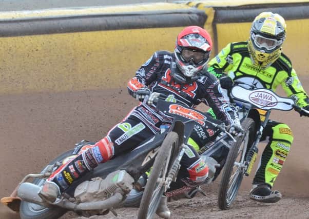 Craig Cook in action for Peterborough Panthers.