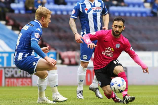 Erhun Oztumer has left Posh for Walsall. Photo: Joe Dent/theposh.com.