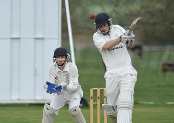 Ross Keymer cracked 82 for Hunts against Northants Academy