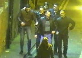 CCTV released by police in relation to their investigation into an assault in February.