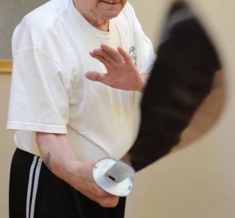 Marcial Arts Grand Master Brian Jones (77) who does Tai Chi, Wing Chun and Escrima at Christ Church, Orton Centre. EMN-160620-231918009