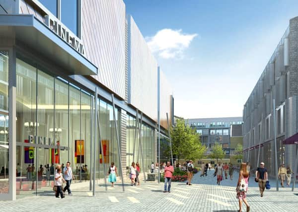 An image shows how part of the planned North Westgate development would appear.