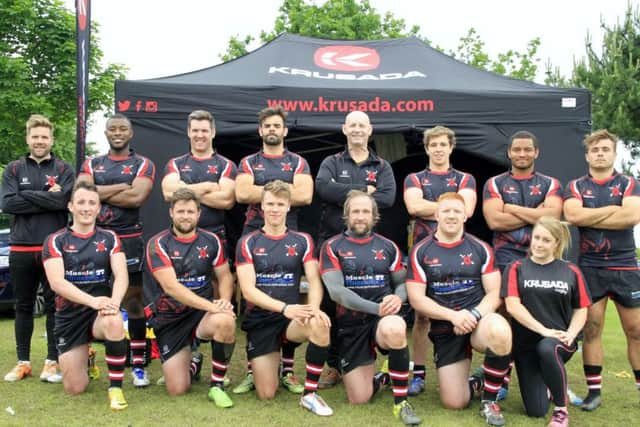 The Krusada Knights team at the MK Ruggerfest. Picture: Mick Sutterby