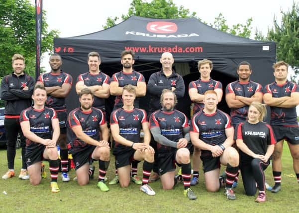 The Krusada Knights team at the MK Ruggerfest. Picture: Mick Sutterby