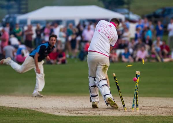 Action from last season's Burghley Park sixes competition.