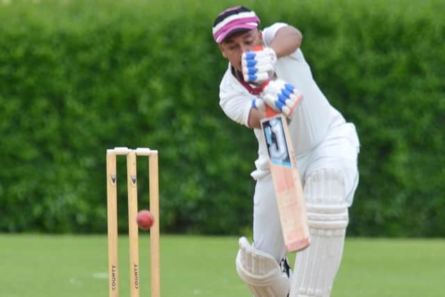 Mohammed Hammad finished unbeaten on 99 for Barnack against Stamford.