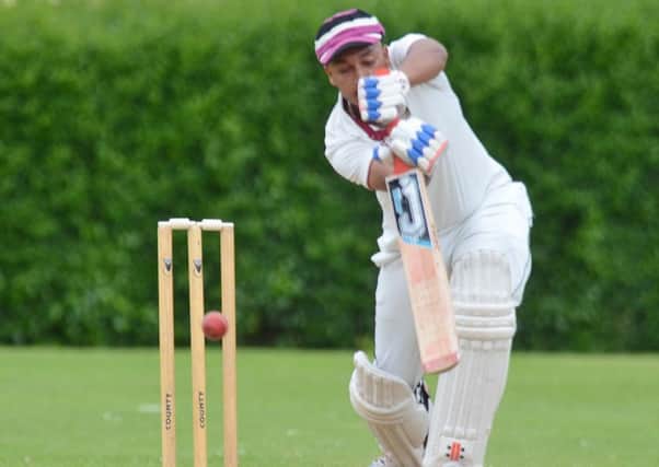 Mohammed Hammad finished unbeaten on 99 for Barnack against Stamford.
