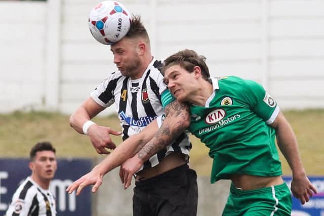 Peterborough Sports have signed Mark Jones (right).