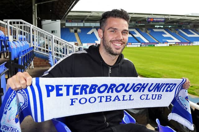 New Posh signing Brad Inman. Photo: Joe Dent/theposh.com.