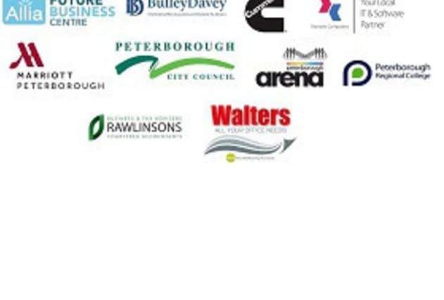 Peterborough Telegraph Business Awards sponsors and supporters' logos