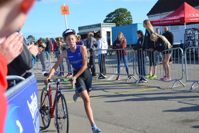 Katie Tasker dominated her race in Cambridge.