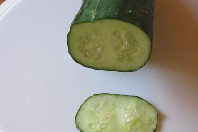 The picture of the rare cucumber