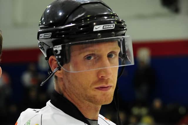 Former GB International ice hockey player James Morgan