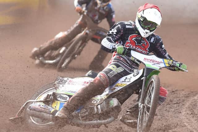 Emil Grondal in action for Panthers against Somerset. Photo: David Lowndes.