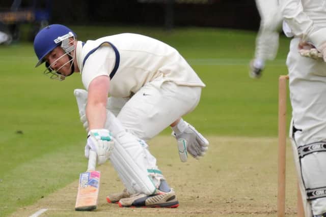 Pete Morgan was in awesome form for Bourne at Peterborough Town. Photo: Tim Wilson.