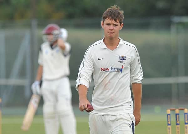 Joe Dawborn grabbed two early wickets for Cambs.