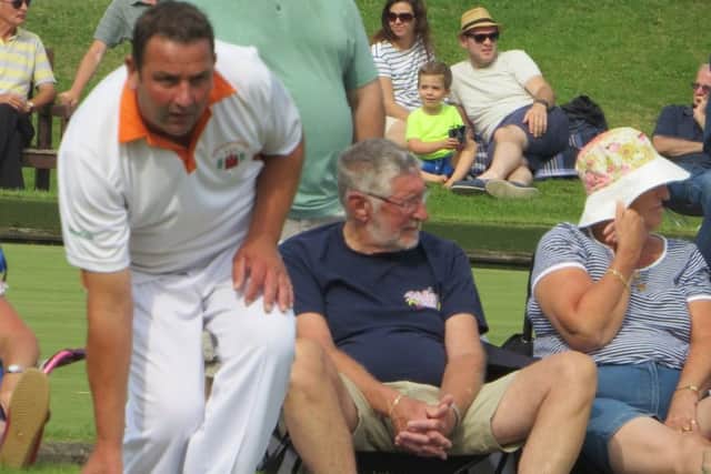 Jon Earl dug deep for Northants.
