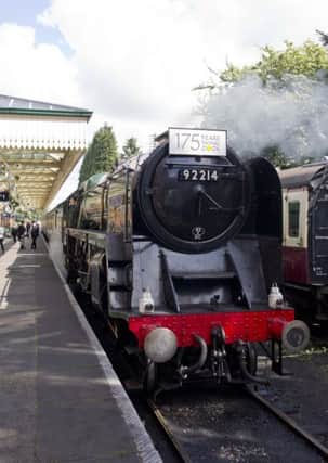 A steam train recreates the founding journey for Thomas Cook 175 years ago.