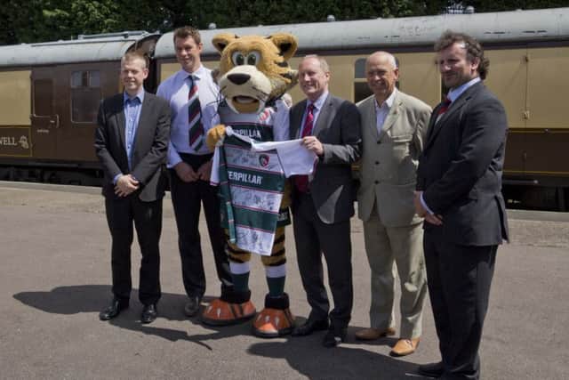 Thomas Cook Sport marks its new partnership deal with Leicester Tigers Rugby Club.